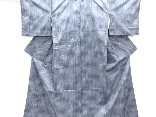 JAPANESE KIMONO / TSUMUGI / WOVEN STRIPE